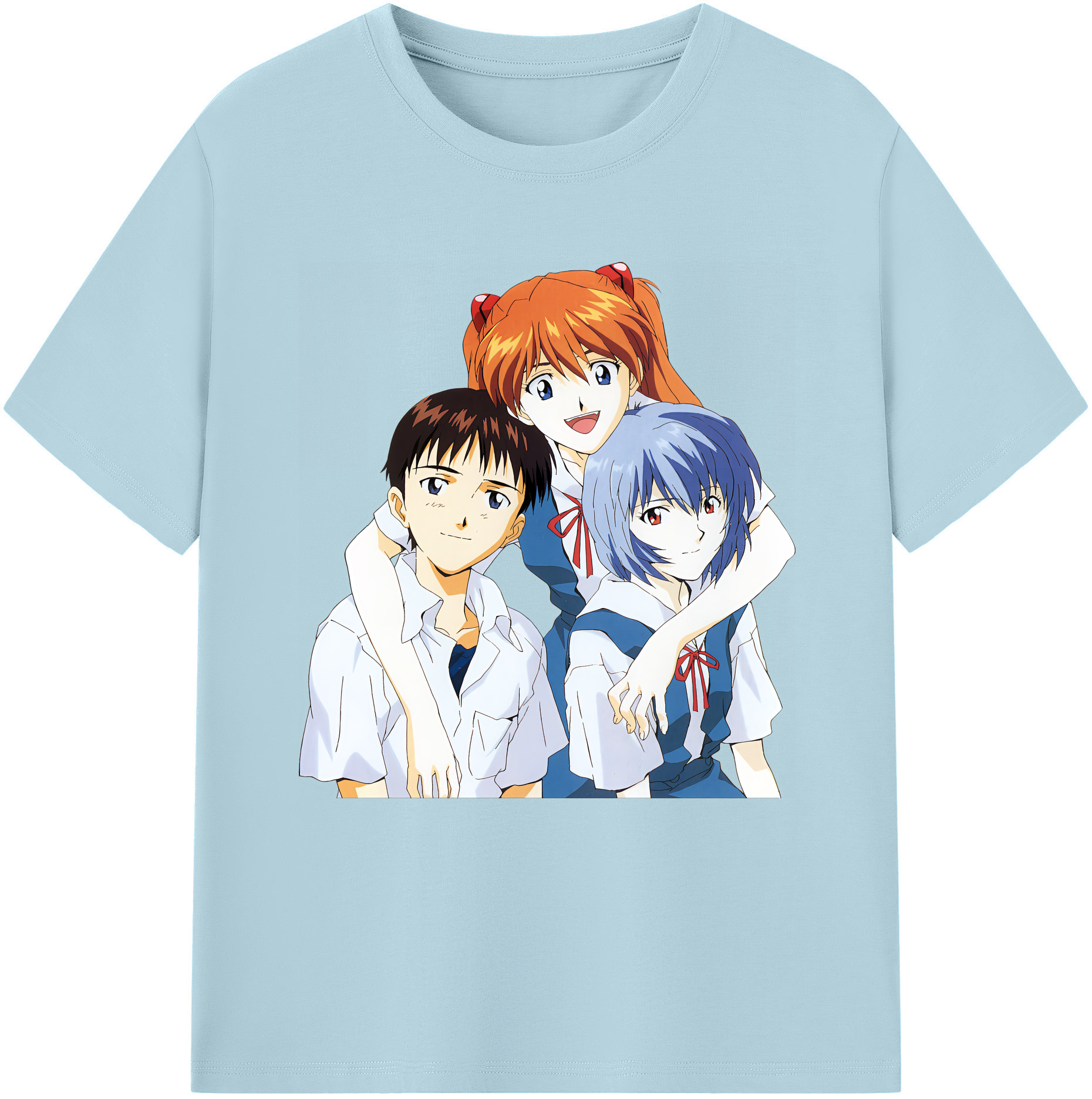 （画像用） EVA 新世紀エヴァンゲリオン 綿100％半袖Tシャツ（フロントプリント）